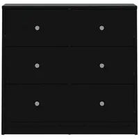 VCM Maria Kommode 72 x 30 cm schwarz