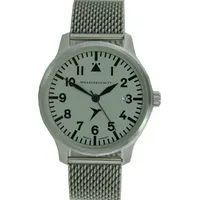 Messerschmitt Aristo Herren Messerschmitt Uhr Fliegeruhr ME-42M Milanaiseband