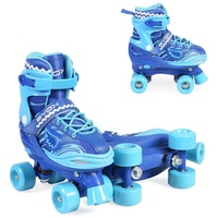 Byox Rollschuhe Firefly blau Licht, PVC-Rollen, 608ZB Lager, Größe