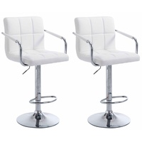 CLP 2er Set Barhocker Lucy V2 Mit Kunstlederbezug I