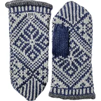 Hestra Nordic Wool Mitt navy/grey