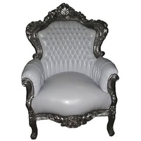 Casa Padrino Barock Sessel King Polyätherschaum 85 x 120