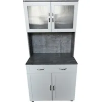 Hti-Living Küchenbuffet Blanca 1-St. grau