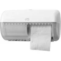 TORK Toilettenpapierspender Elevation T4, kompakt für Toilettenpapier, Weiß