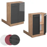 Vicco Regal, Kücheninsel Fame-Line 60 x 30 x 82