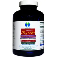 Vitalleben Myrrhe + Kamille + Kaffeekohle 360 Pulver Kapseln