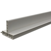 Schellenberg PVC-Winkelendleiste Maxi grau 1,50 m