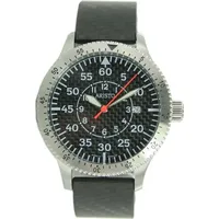 ARISTO Herren Uhr Edelstahl Carbon 7H73CAR