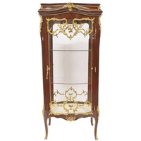 Casa Padrino Barock Glas Vitrine Vitrinenschrank - Barock Möbel