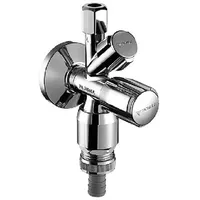 Schell Kombi-Eckventil COMFORT G 3/8 AG, m ASAG E,