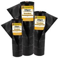 Aquagart 500m2 Bodengewebe Unkrautfolie Mulchfolie 100g 1,65m Breit