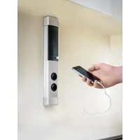 Naber Muzak Säule mit Schukosteckdosen 8031153