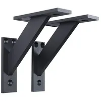 Sossai Regalträger 2er Set FSHR 120x120 mm aus Aluminium