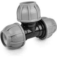 Bradas T-Stück für PE Rohr 32mm Verbinder Klemmverbinder BRADAS
