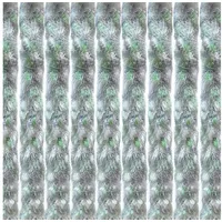 Travellife Chenille, Türvorhang, 56x185 cm grau/grün