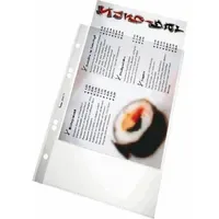 BENE Prospekthüllen DIN A5 glasklar glatt 0,10 mm, 50