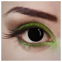 Aricona Kontaktlinsen Farblinsen - Schwarze Kontaktlinsen deckend ohne Stärke