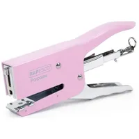 Rapesco Heftzange Porpoise, 50 Blatt, rosa,