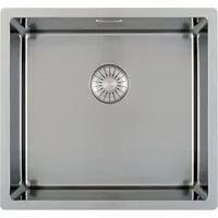 Caressi Spülbecken CAPP40D37R10, Einzelbecken, Edelstahl