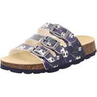 Superfit Fussbettpantoffel Pantoffeln, Blau/Mehrfarbig 8090, 41 EU