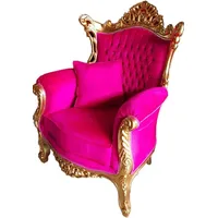 Casa Padrino Sessel Al Capone Polyester 90 x 128