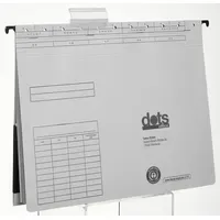 Dots Personalhefter Karton lichtgrau DIN A4 4x kaufmännische Heftung,