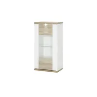 Uno Vitrine Titan ¦ holzfarben ¦ Maße (cm): B: