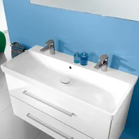 Villeroy & Boch Avento mit Überlauf, mit Hahnlochbohrung 100