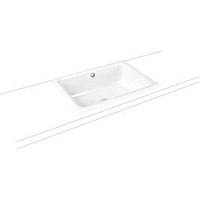 Kaldewei Cayono S 3189 Aufsatz-Waschtisch 58x41.5cm, mit Überlauf, alpinweiss