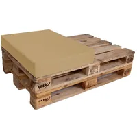 TexDeko Palettenkissen 60 x 80 x 12 cm beige