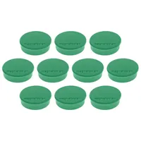 Magnetoplan Magnet Discofix Hobby, 10 Stück, grün