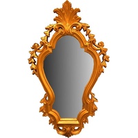 Casa Padrino Barock Wandspiegel Gold 74 x H. 118