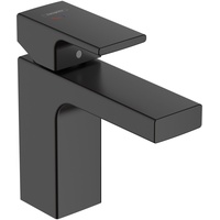 Hansgrohe Vernis Shape 100 CoolStart mit Zugstangen-Ablaufgarnitur, mattschwarz