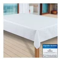 Laro Wachstuch-Tischdecke Abwaschbar Garten-Tischdecke Wachstischdecke PVC Plastik-Tischdecken Eckig Meterware