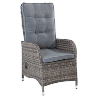 Outdoor Edge outdoor Gartensessel BAILADO, verstellbar, Grau - Anthrazit