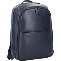 BRIC'S Torino Rucksack Leder 40 cm Laptopfach blau