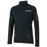 Airtracks Herren Thermo Radtrikot Pro Schwarz-Blau schwarz XL