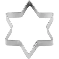 Staedter Städter Ausstechform Ausstecher, Edelstahl, Silber, 10cm