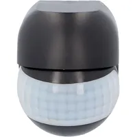 Unitec Bewegungsmelder schwarz für bis zu 2000 Watt, 180