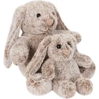 Brubaker Hasen Kuscheltier mit Schlappohren - 18 cm und