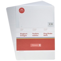 Brunnen 1066332 Ringbucheinlagen (A5, kariert, 100 Blatt, 70 g/m2),