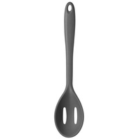 Kela Servierlöffel TOM, Silikon grau geschlitzt 28,0x6,0cm