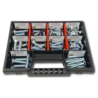 Bdllmdes Senkkopfschrauben Sortiment M6-M8 // 10mm-40mm 105 tlg. Schraubenbox