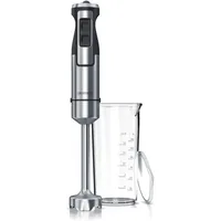 Arendo Edelstahl Pürierstab mit Messbecher Handmixer - Stabmixer -