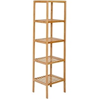 Testrut Bambusregal, 5 Ablagen, natur