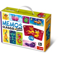 Trefl - Memos Classic & Plus, Niedliche Monster -