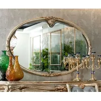 Casa Padrino Luxus Barock Spiegel Silber / Gold -