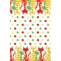 Sovie HOME Tischdecke Cats aus Linclass® Airlaid, 120 x