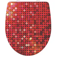 Franz Joseph Schütte GmbH Duroplast HG WC-Sitz RED GLITTER