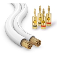Conecto CC50540 OFC Professional Audio Lautsprecherkabel, Querschnitt 2x2,50mm2 (99,9%